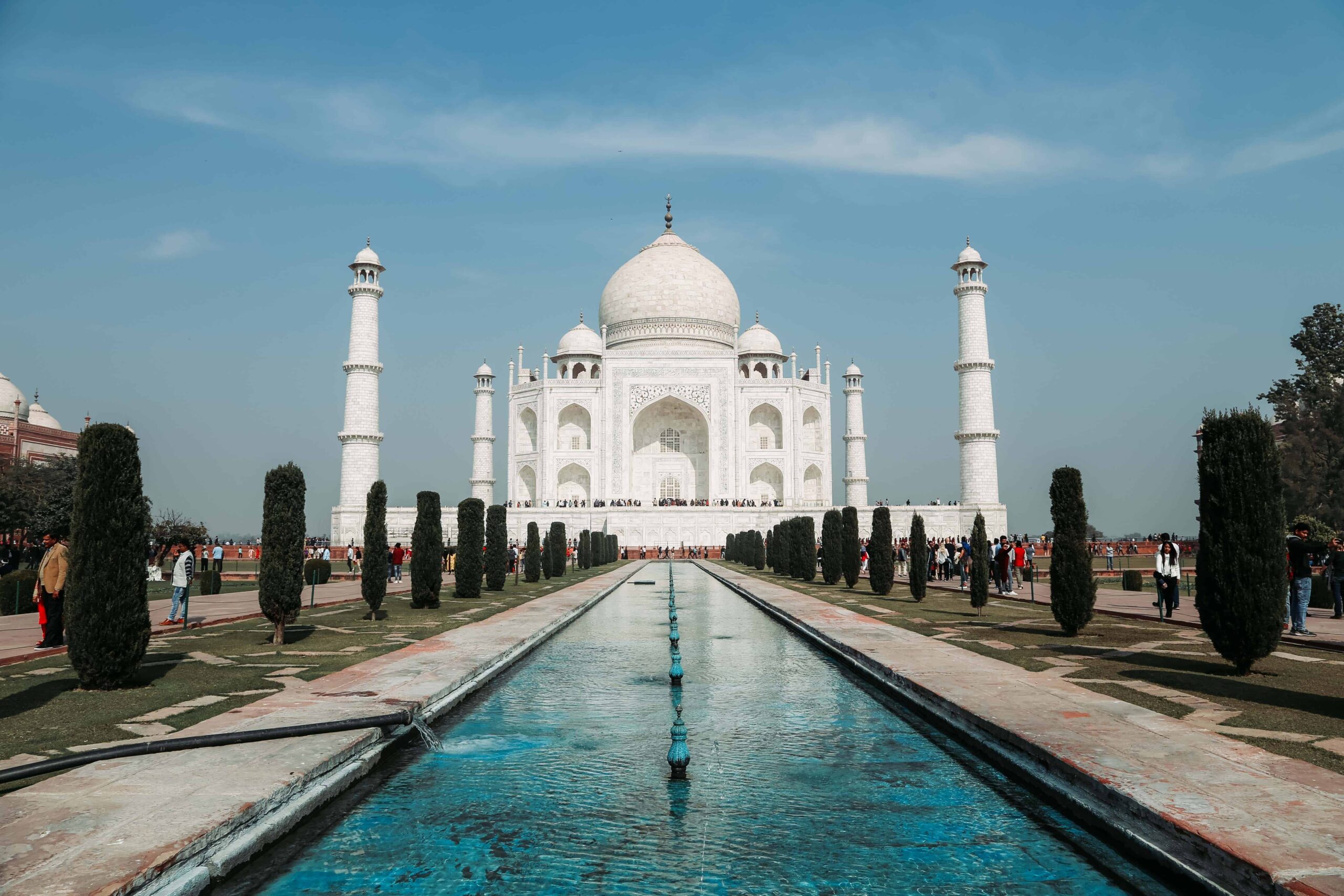 El Taj Mahal en la India