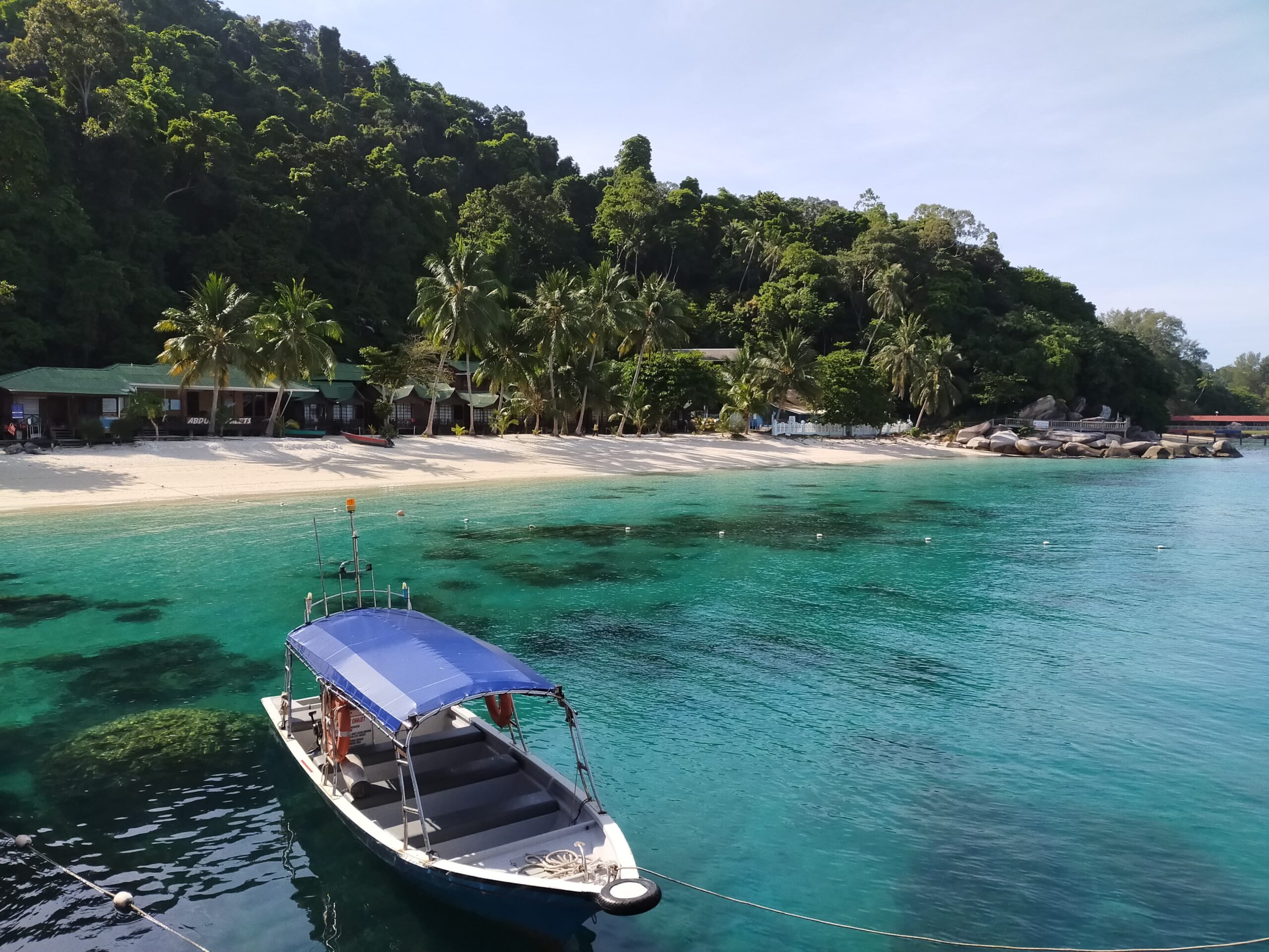 playas de las islas perhentian en Malasia