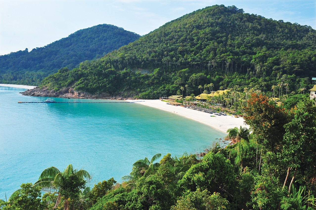 El hotel Berjaya en la isla de Redang en Malasia