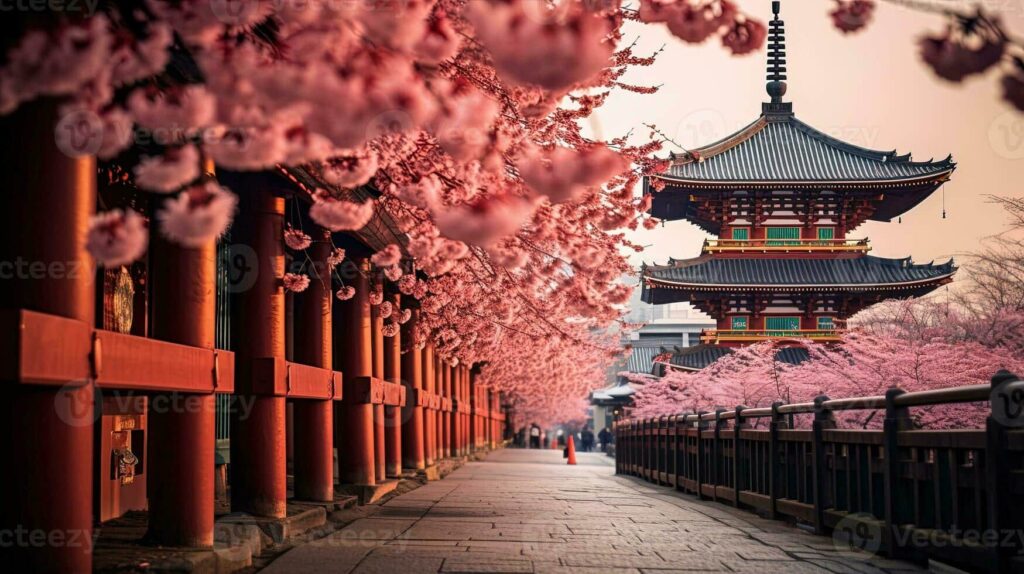 Asakusa en Tokio Japón