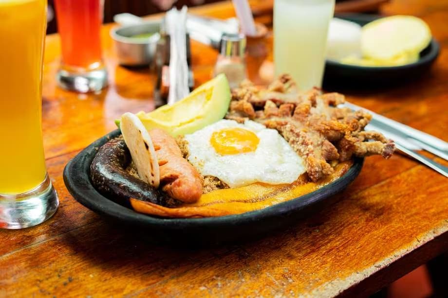 Bandeja Paisa plato de colombia