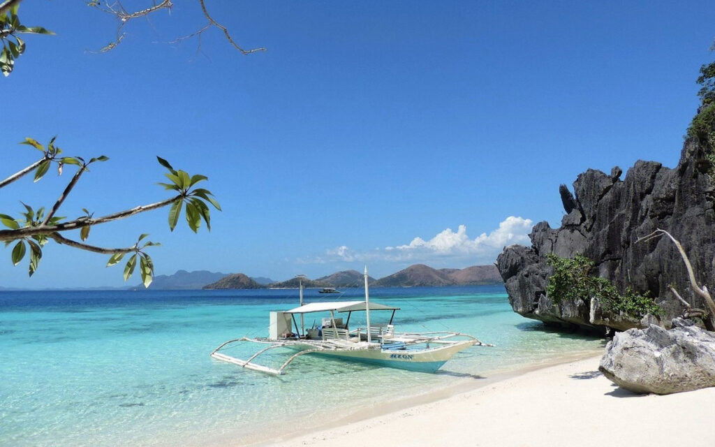 Banul Beach, Coron en Filipinas