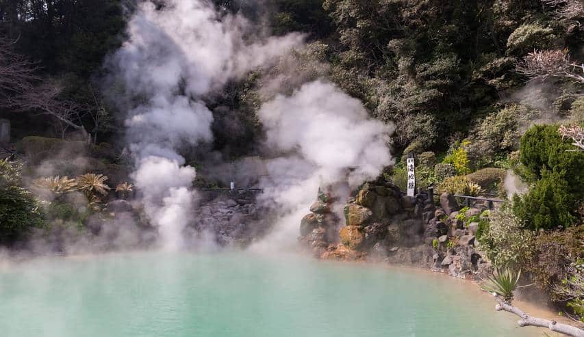 Beppu Onsen en Japón