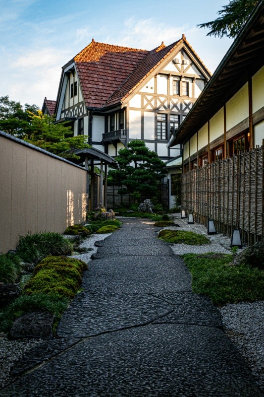 Calle de la ciudad de Hakone