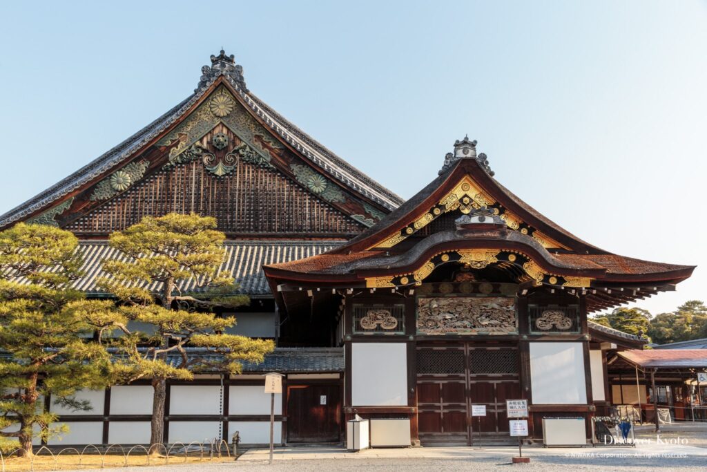 Castillo Nijo en Kioto, Japón