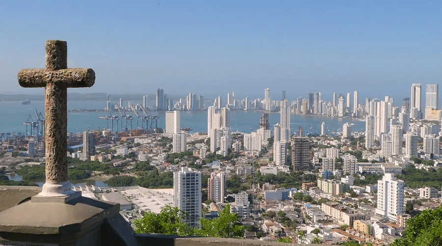 Cerro de La Popa en Cartagena Colombia