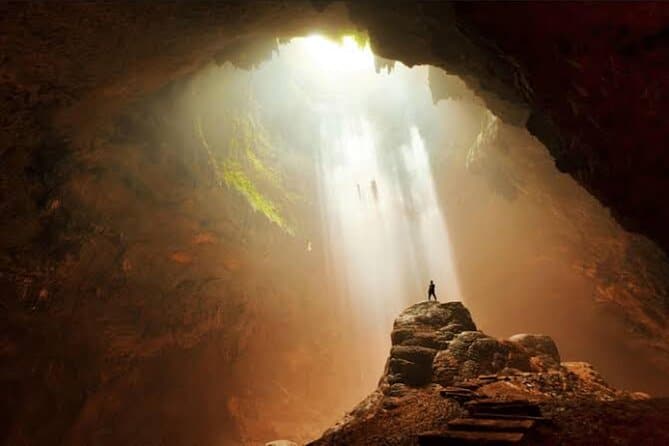 Cueva de Jomblang en Java Indonesia