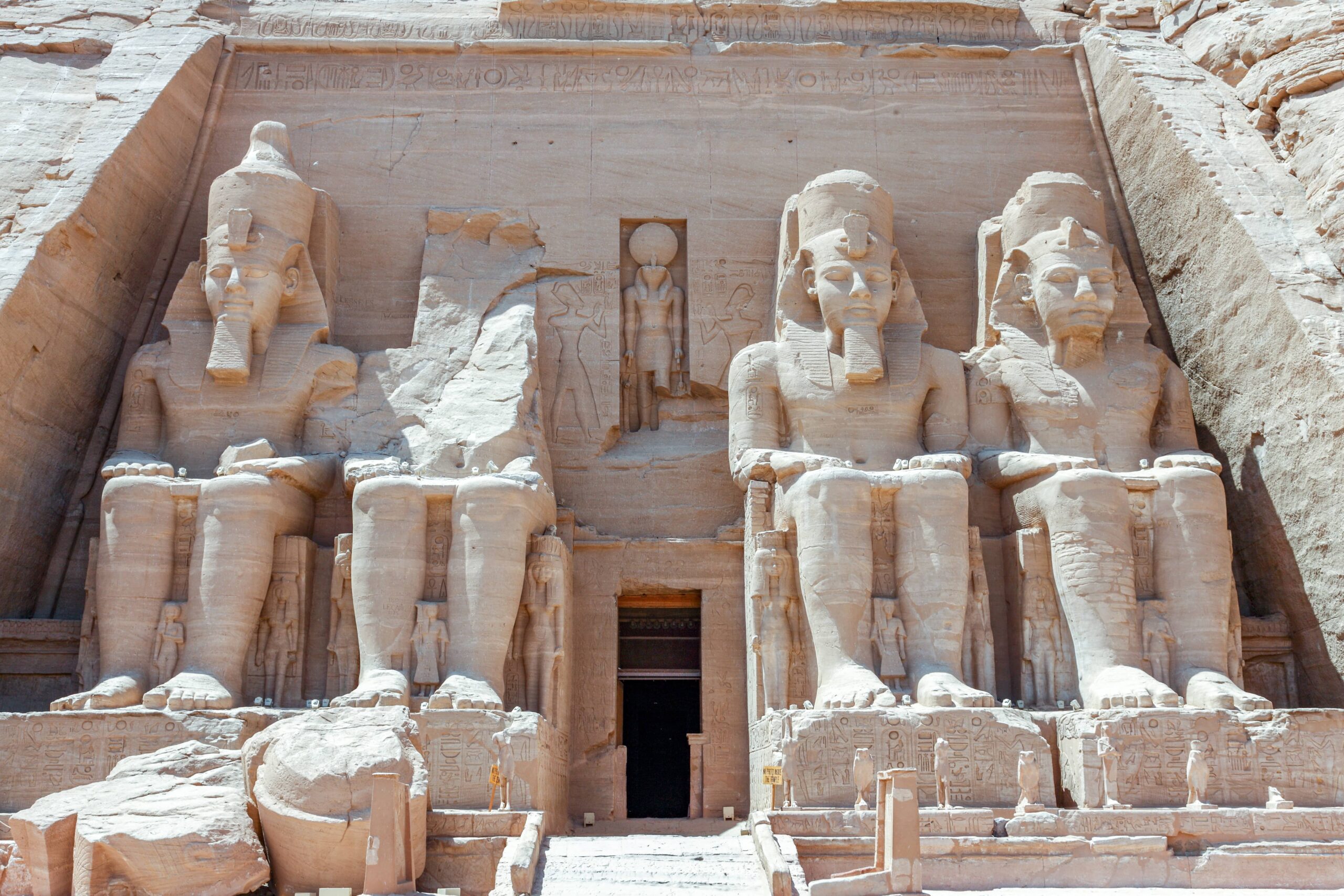 Templo de Abu Simbel en Egipto