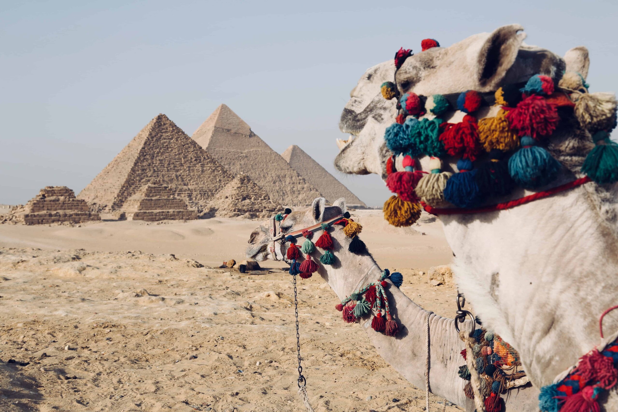 las 3 torres de Giza en Egipto