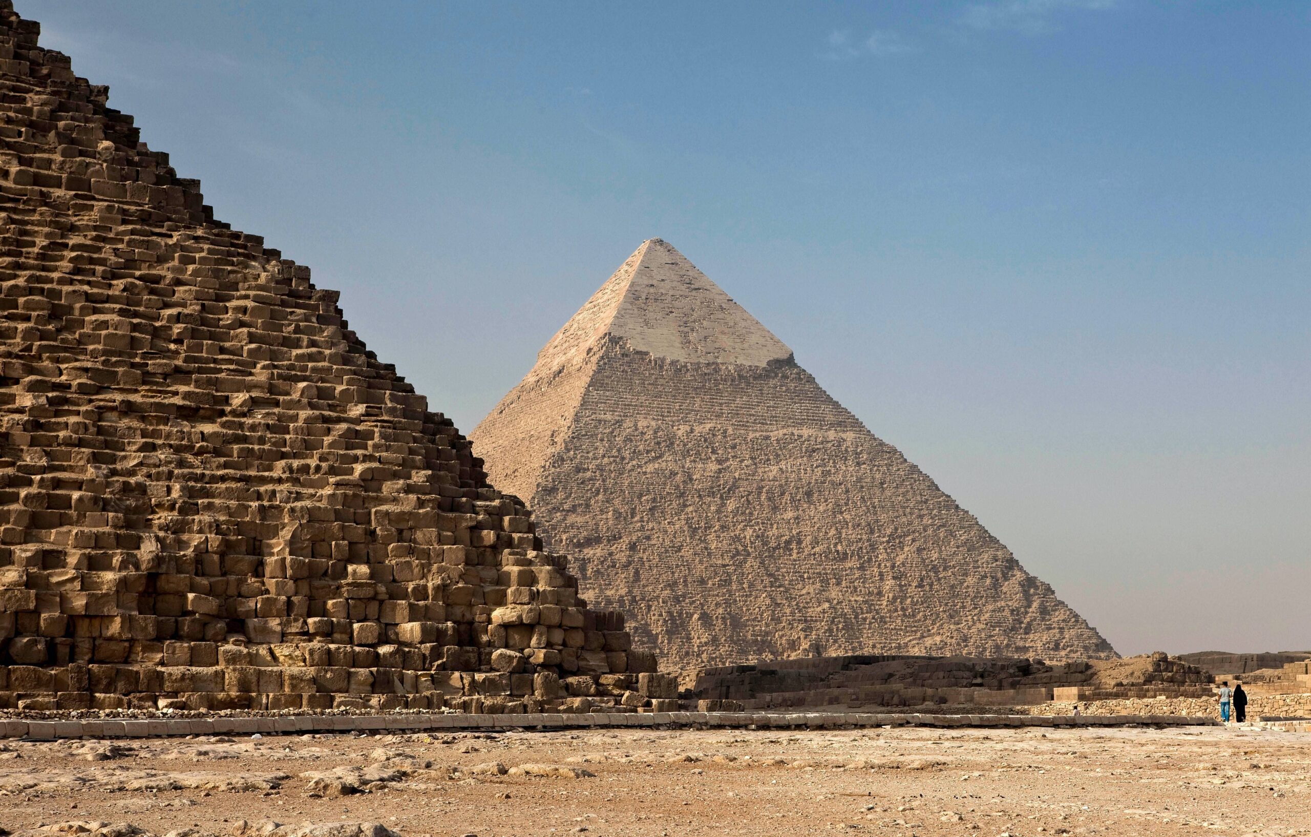 las 3 torres de Giza en Egipto