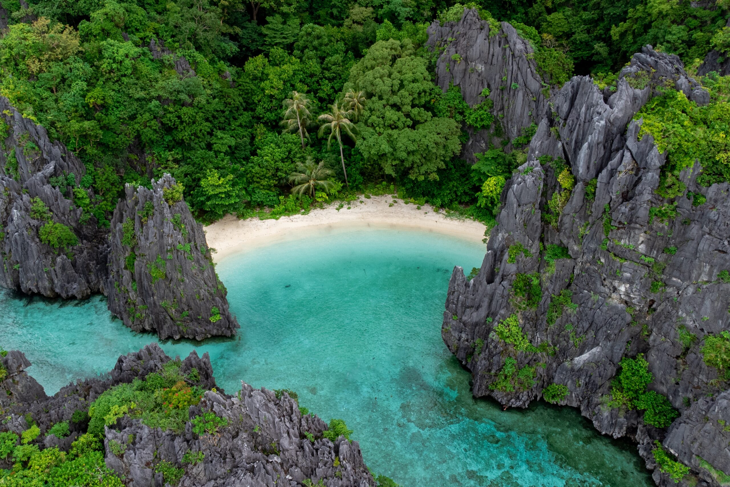 Hidden Beach, El Nido en filipinas