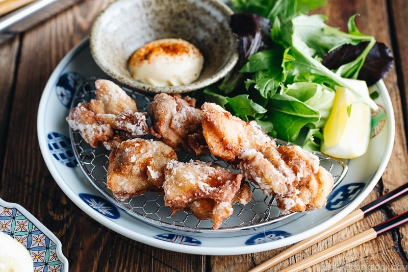 Karaage plato tipico de japón