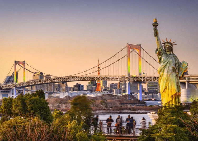 Odaiba en Tokio, Japón