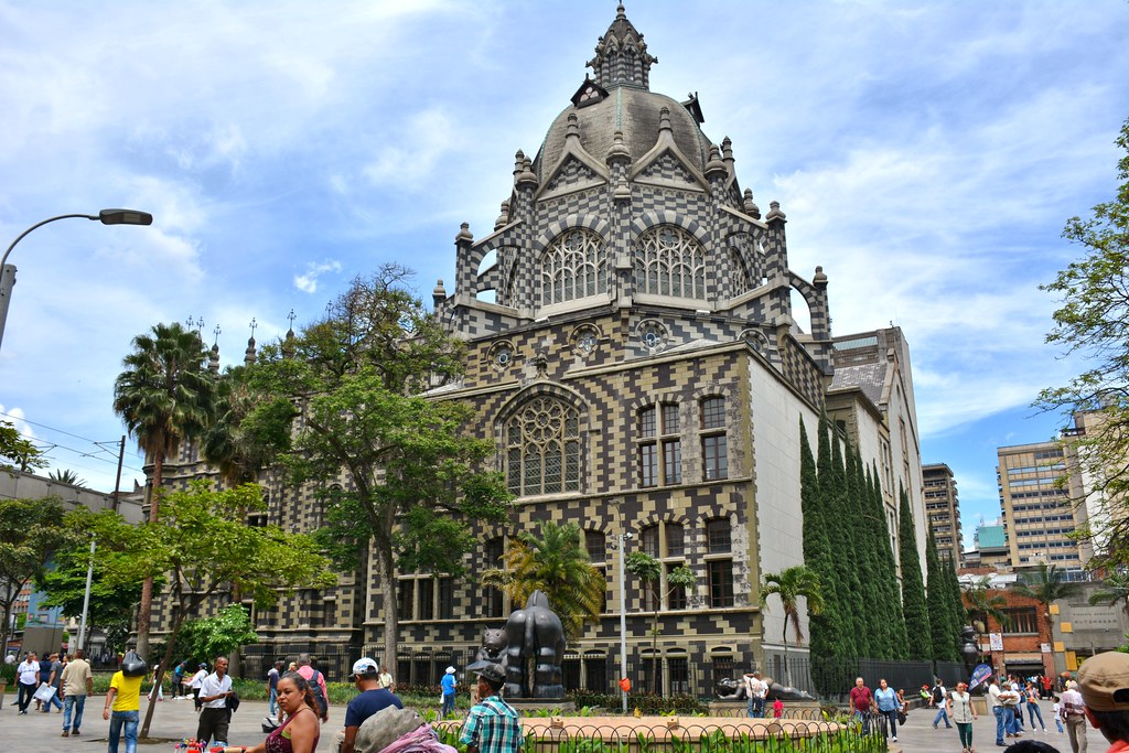 El Palacio de la Cultura en Medellín Colombia