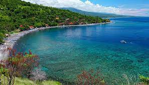 Playa de Amed en Indonesia