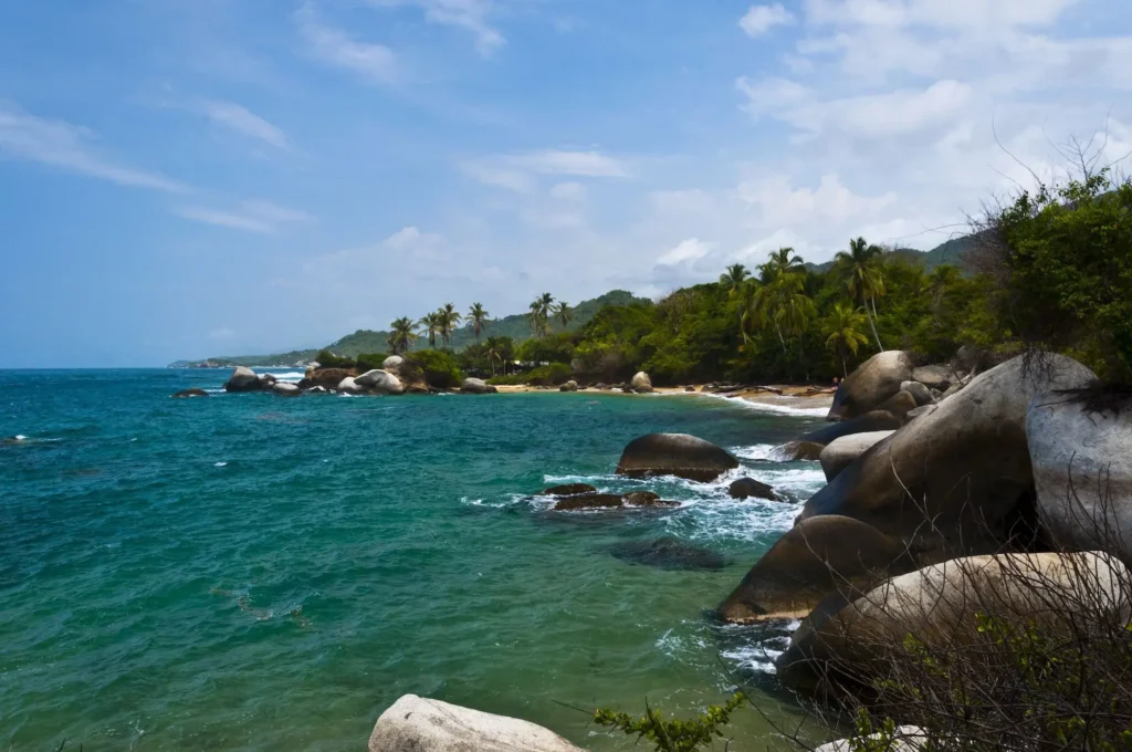 cabo san juan en parque tayrona Colombia