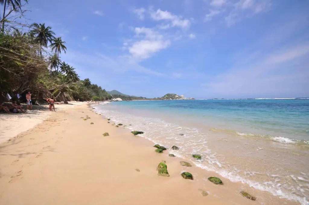 cabo san juan en parque tayrona Colombia