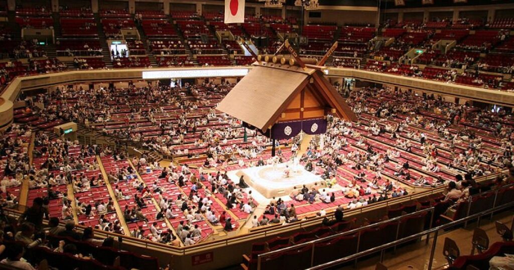 Ryogoku en Tokio, barrio del sumo