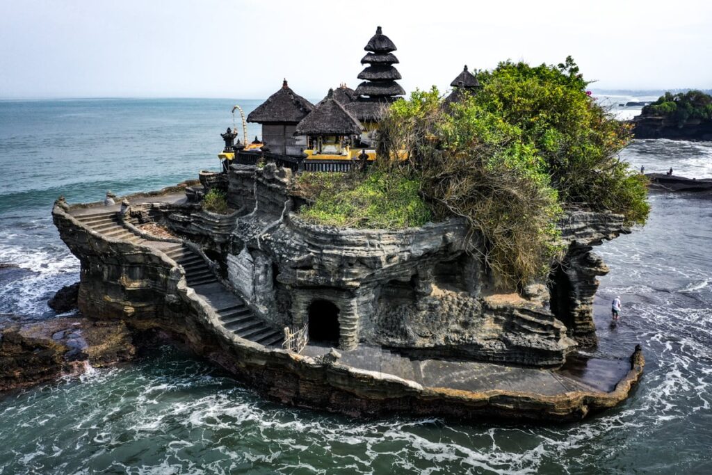 Tanah Lot en bali indonesia