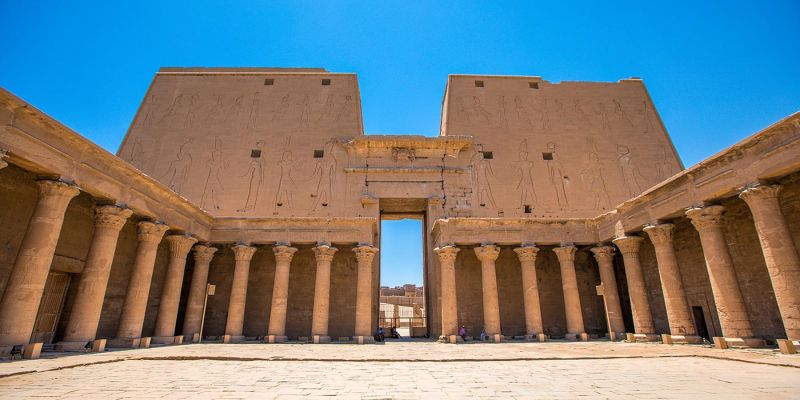 Templo de Edfu en egipto