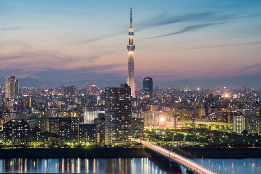 Tokyo Skytree en Tokio, Japón