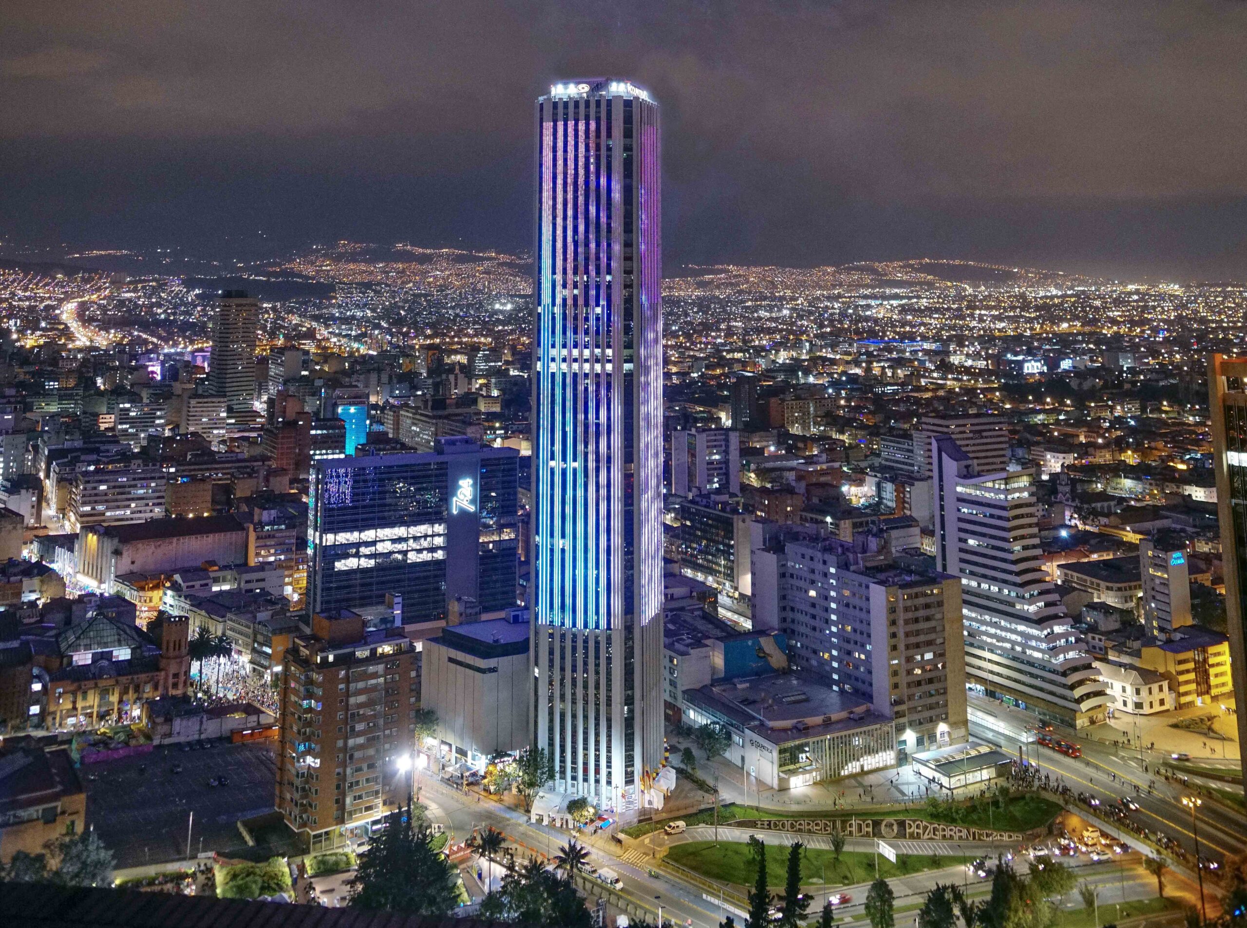 Torre Colpatria en Bogotá Colombia