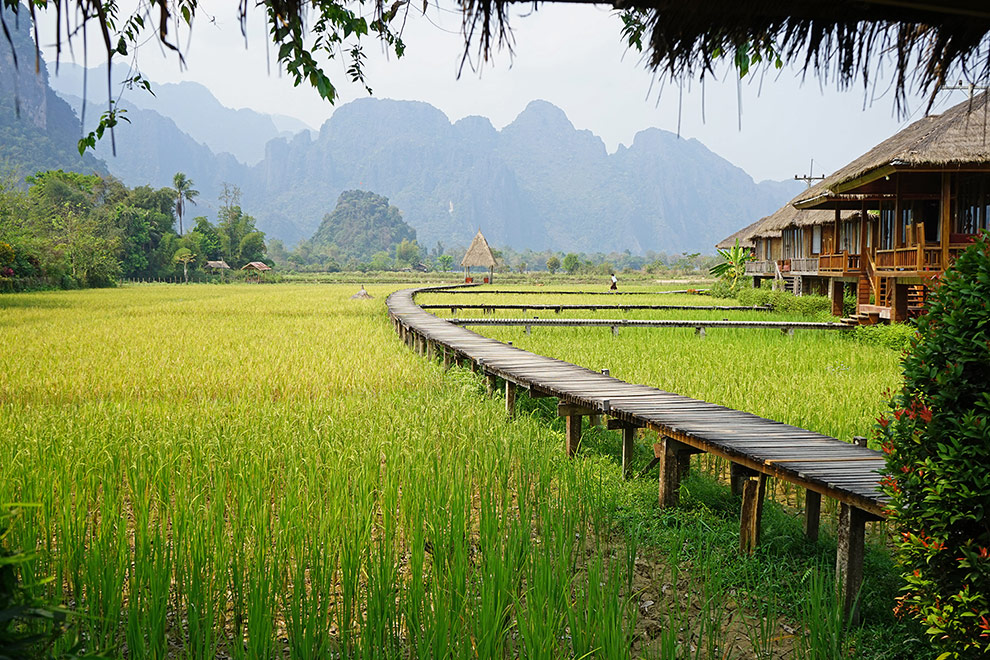 Vang Vieng en laos