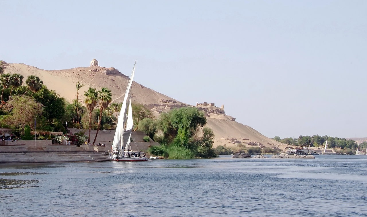 Crucero por el Nilo en Egipto