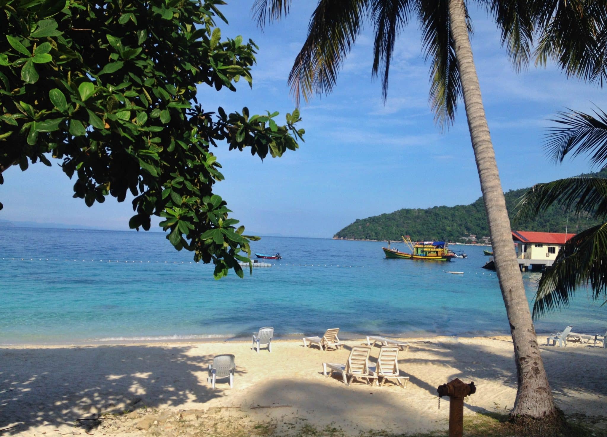 playas de islas perhentian en Malasia