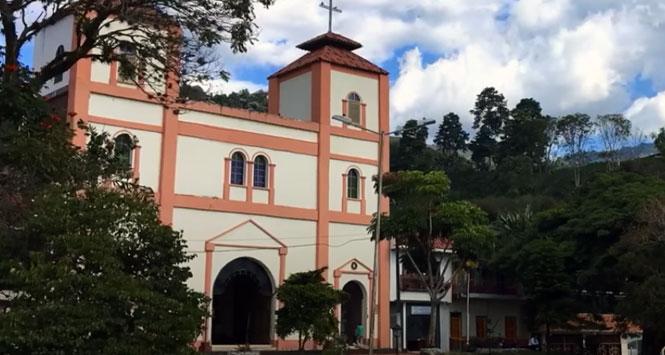 pueblo de Córdoba en el Eje Cafetero de Colombia