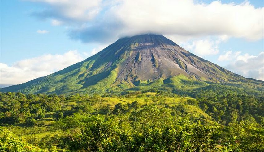 volcan en en Costa Rica