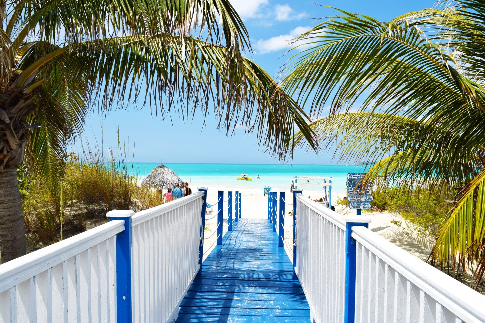 paseo a la playa en cuba