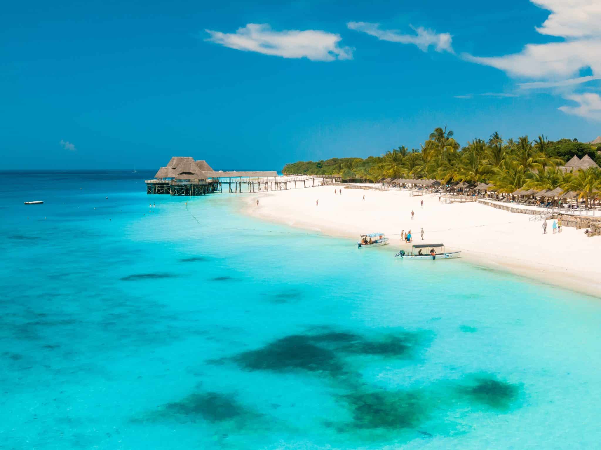 playas de Tanzania en Zanzibar