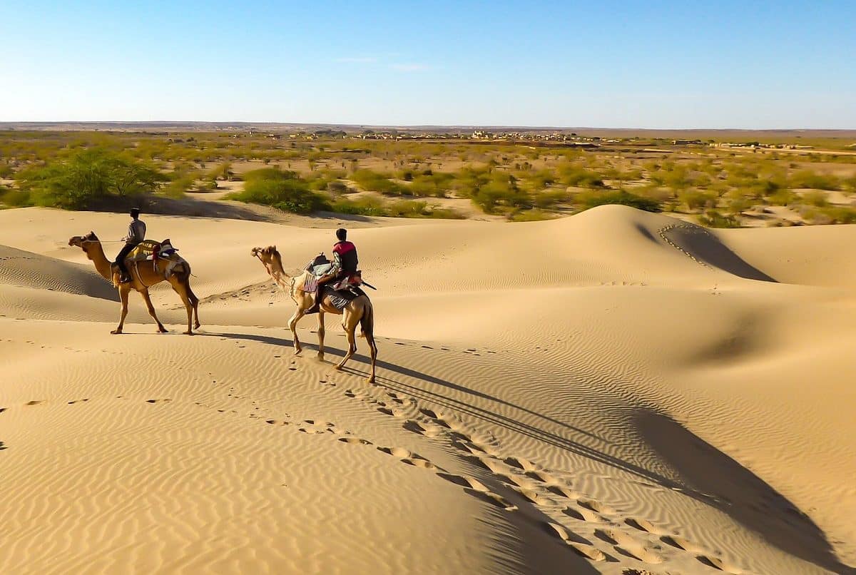 Desierto del Thar en la India