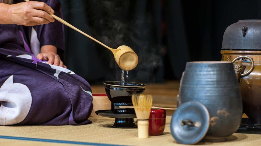 ceremonia del té en Japón