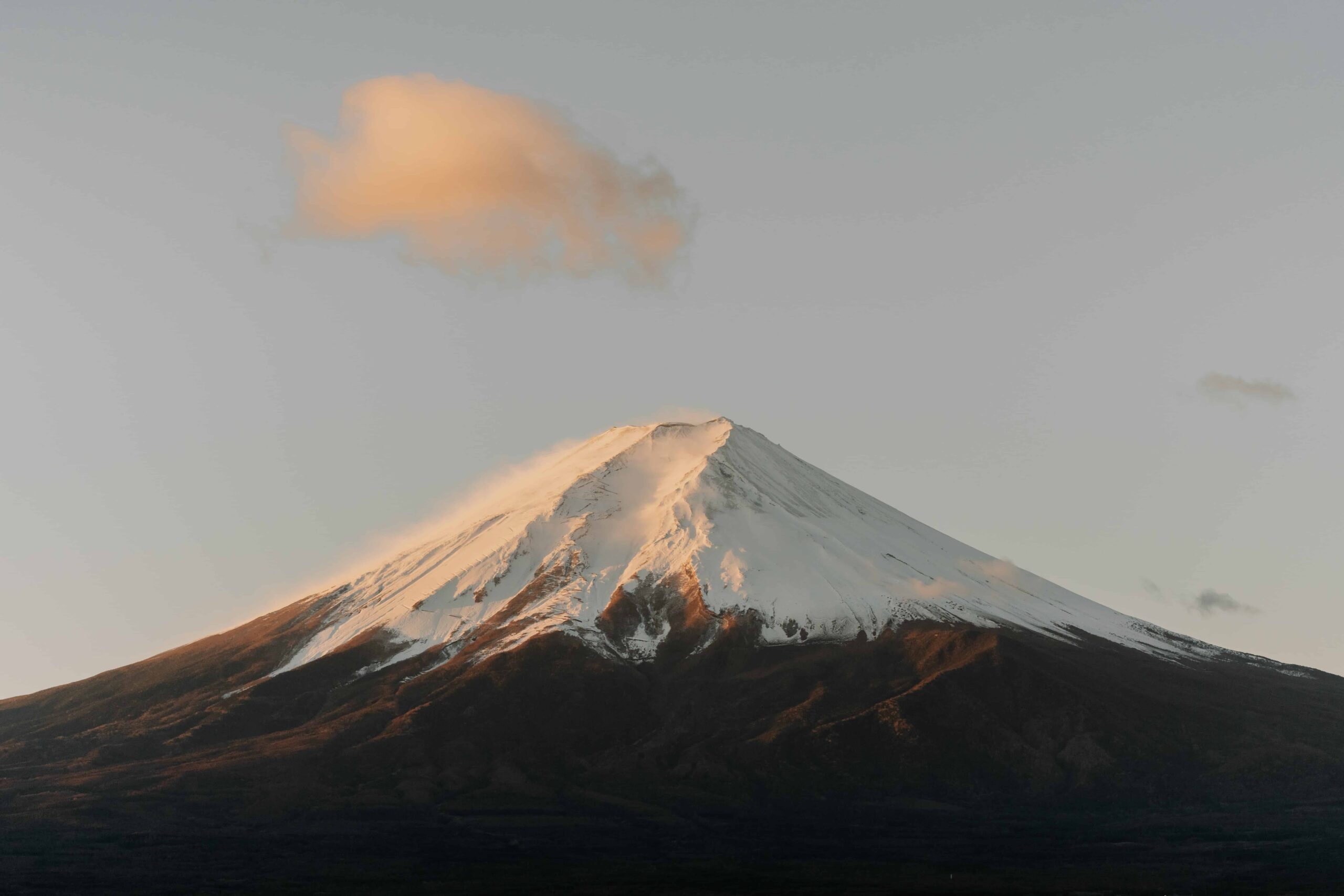 paisaje del monte Fuji