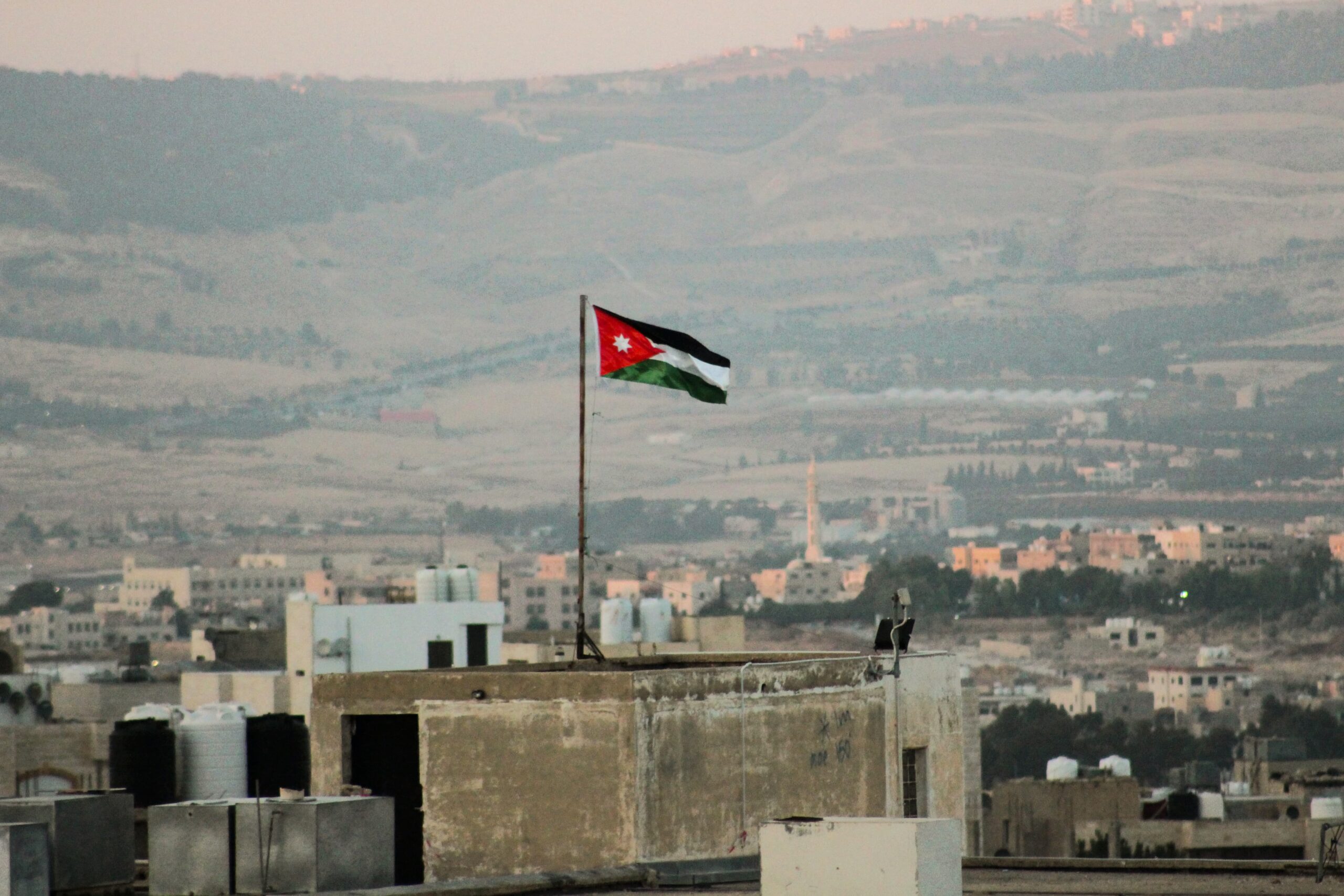 bandera en jordania