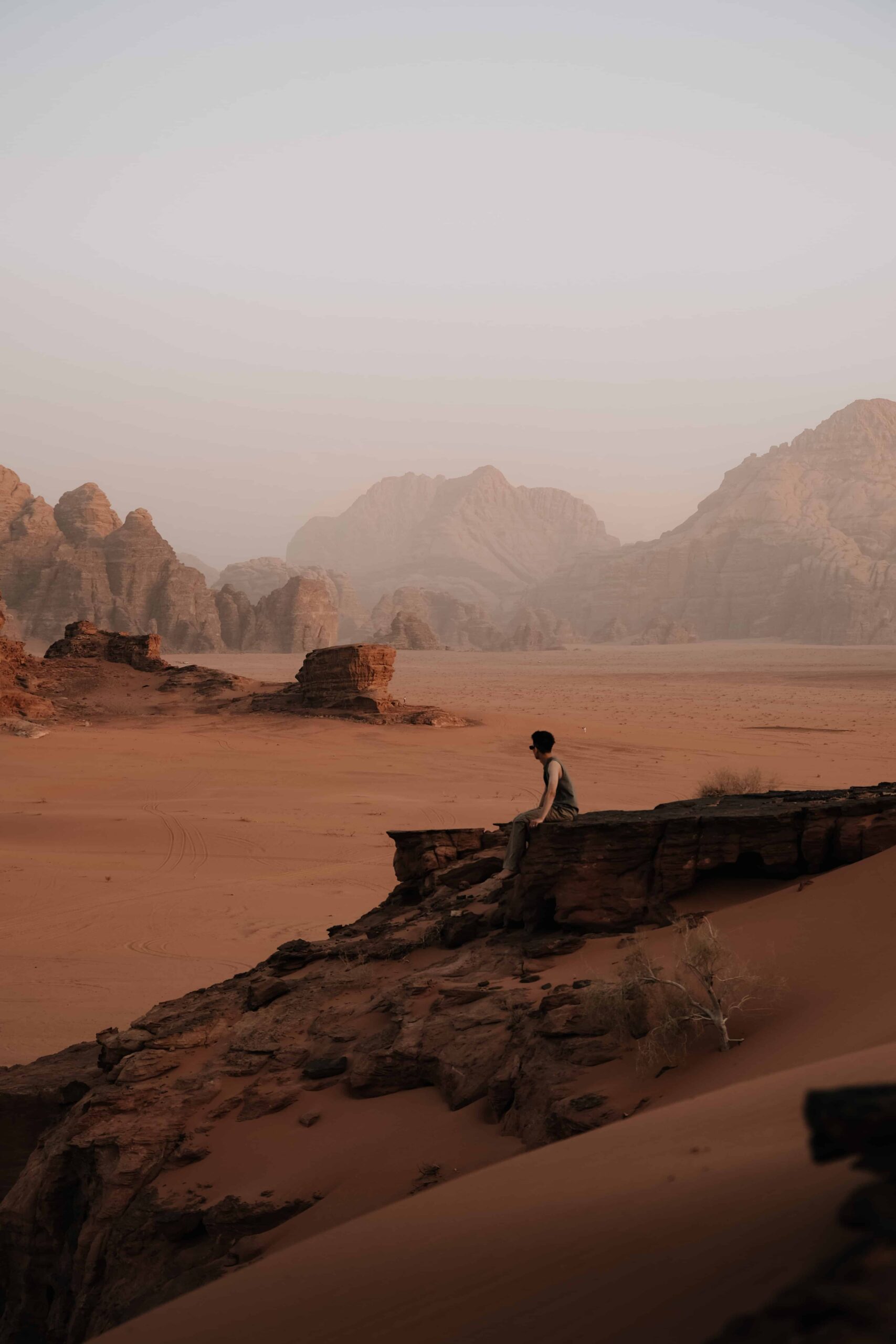 desierto de Wadi Rum en Jordania