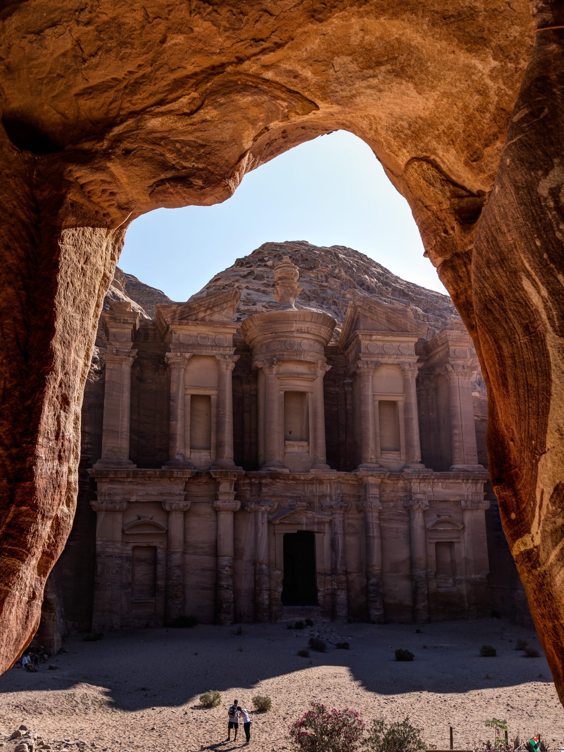 monasterio en Petra en Jordania