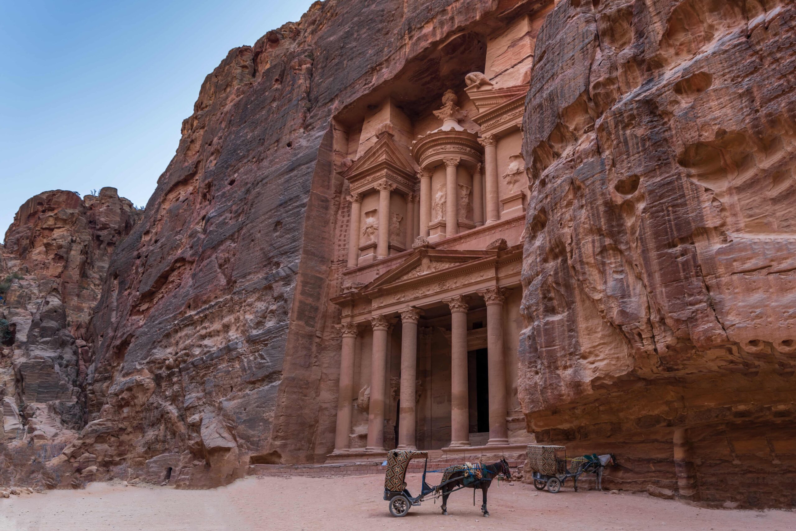 tesoro de Petra en Jordania