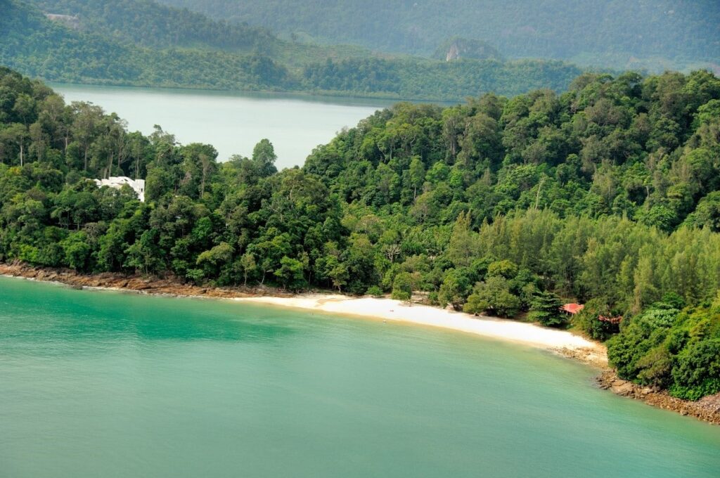 playa de langkawi en Malasia