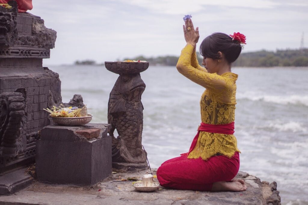 ritual de Lombok en Indonesia