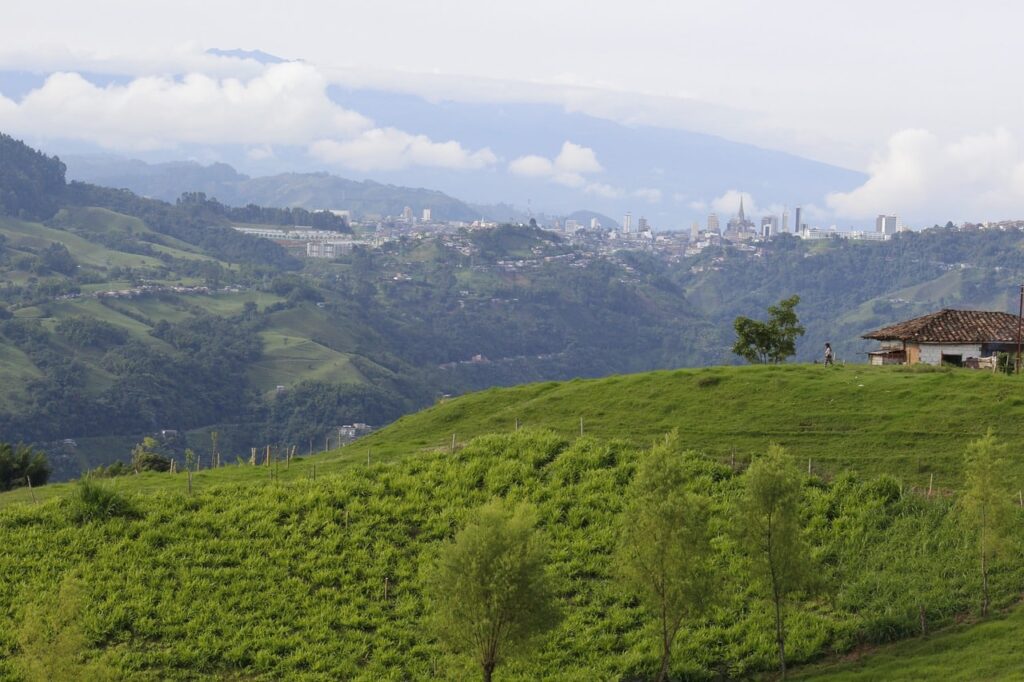 Manizales en Eje Cafetero en Colombia