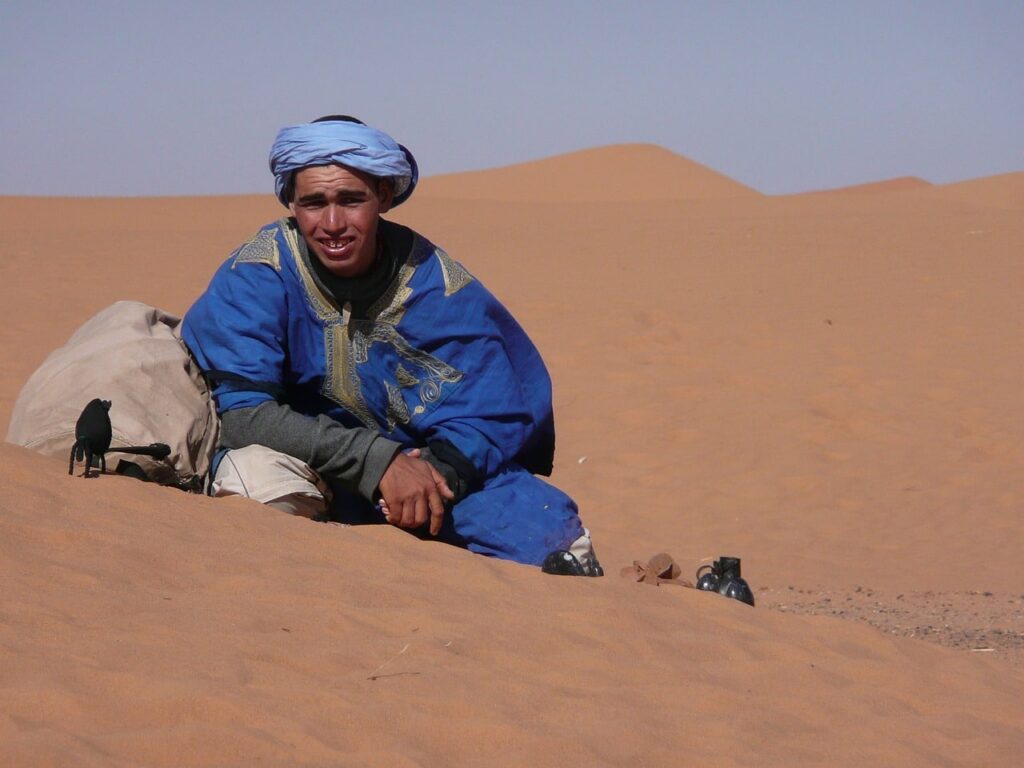 Sahara desierto en Marruecos