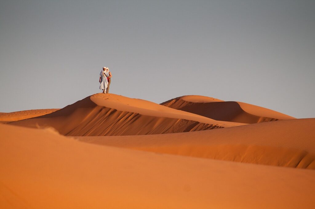 Sahara desierto en Marruecos