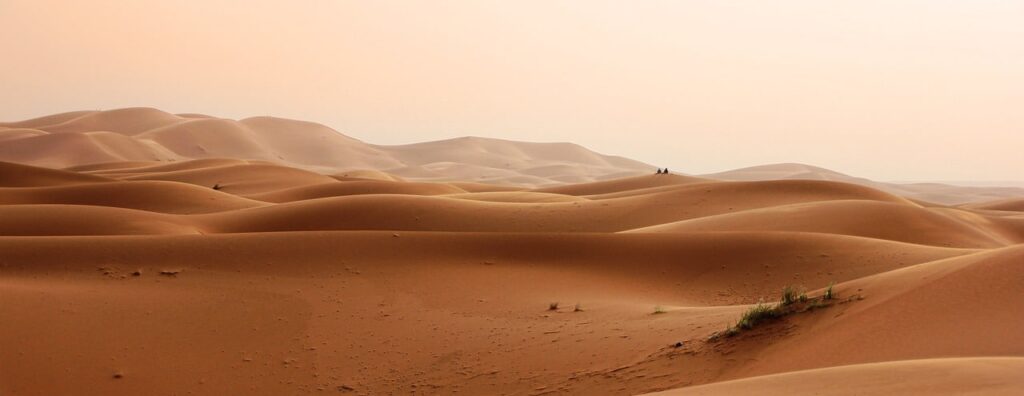 Sahara desierto en Marruecos