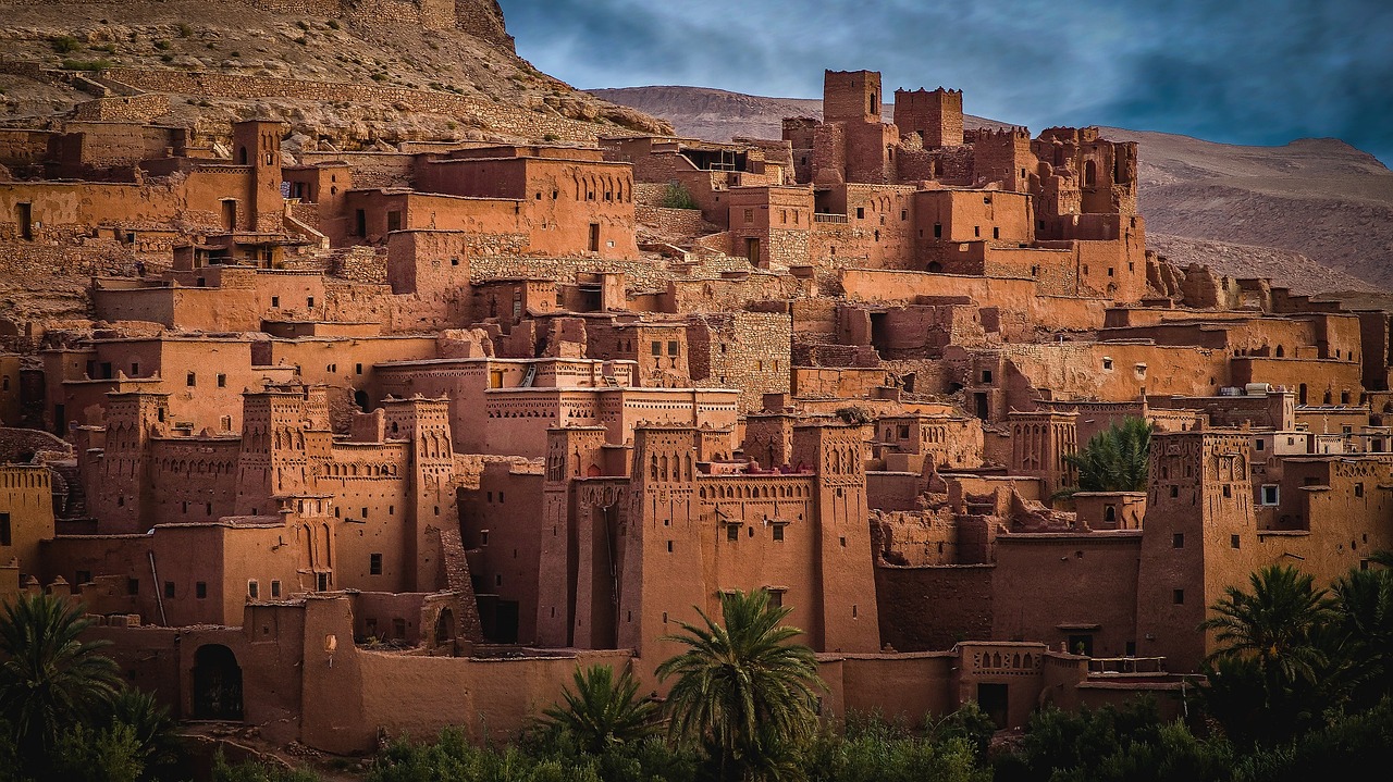 kasbah en Marruecos