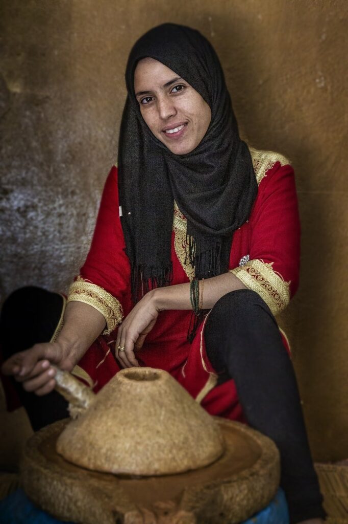 mujer en Marruecos