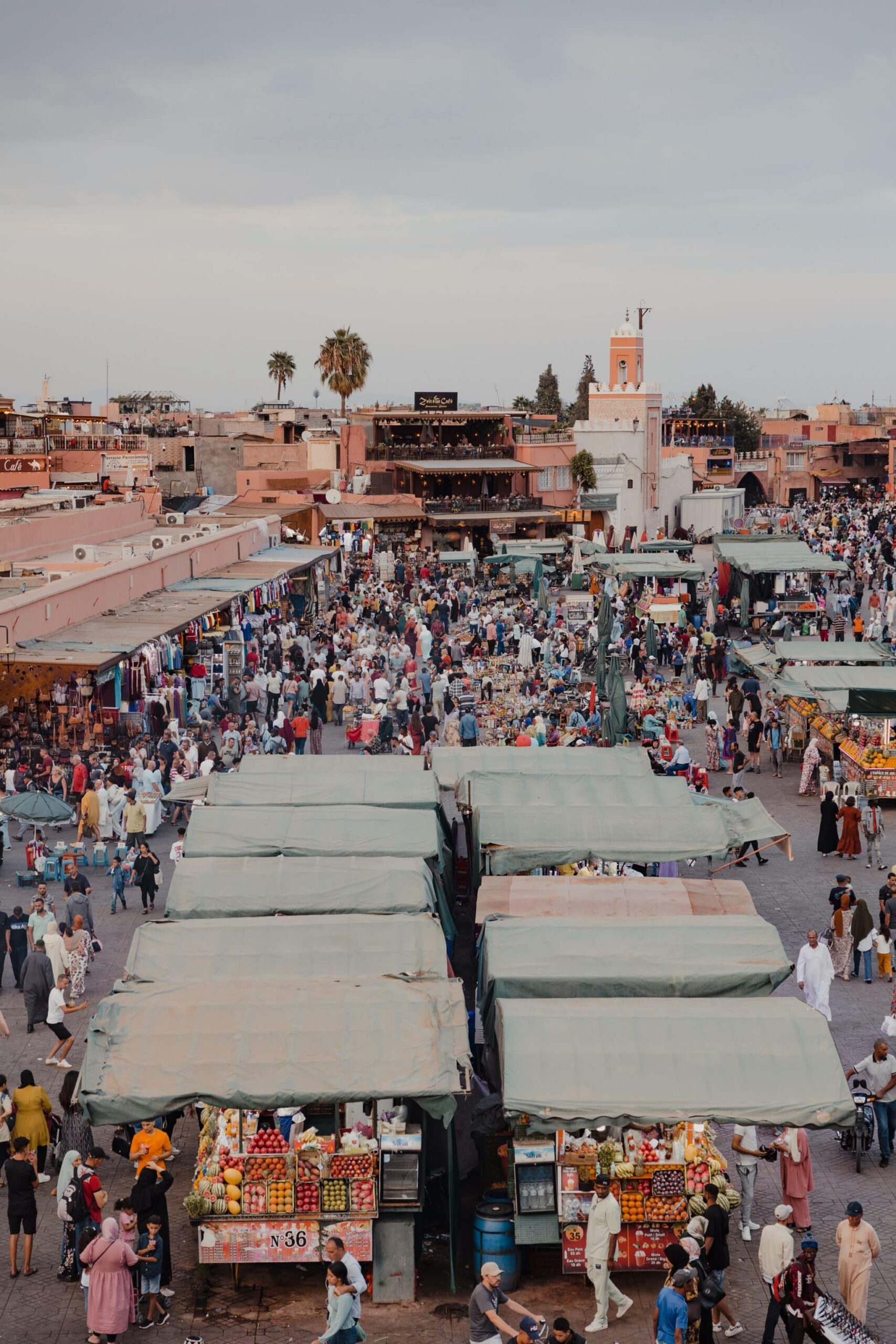 plaza en Marrakech Marruevos