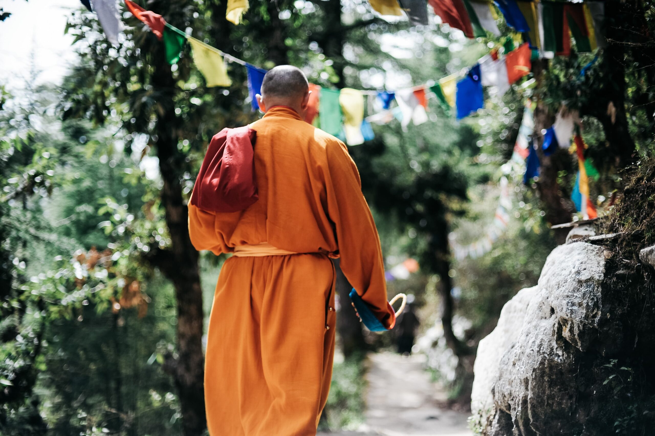 monjes en Nepal